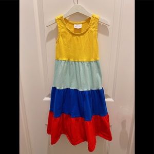 Hanna andersson organic cotton rainbow dress size 120cm US 6-7